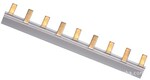 供应 1.2 厚 紫铜 YK 2P C45 C65 DPN 汇流排 电流排 接线排