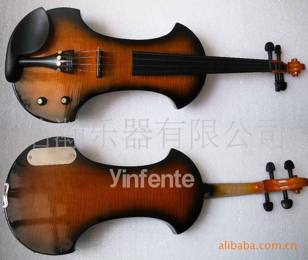 【【音芬特】精美专业电声小提琴 纯手工制作