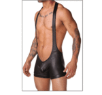 男式內褲N2N漆皮系列連身衣批發代理男士情趣內褲男式內褲代加工