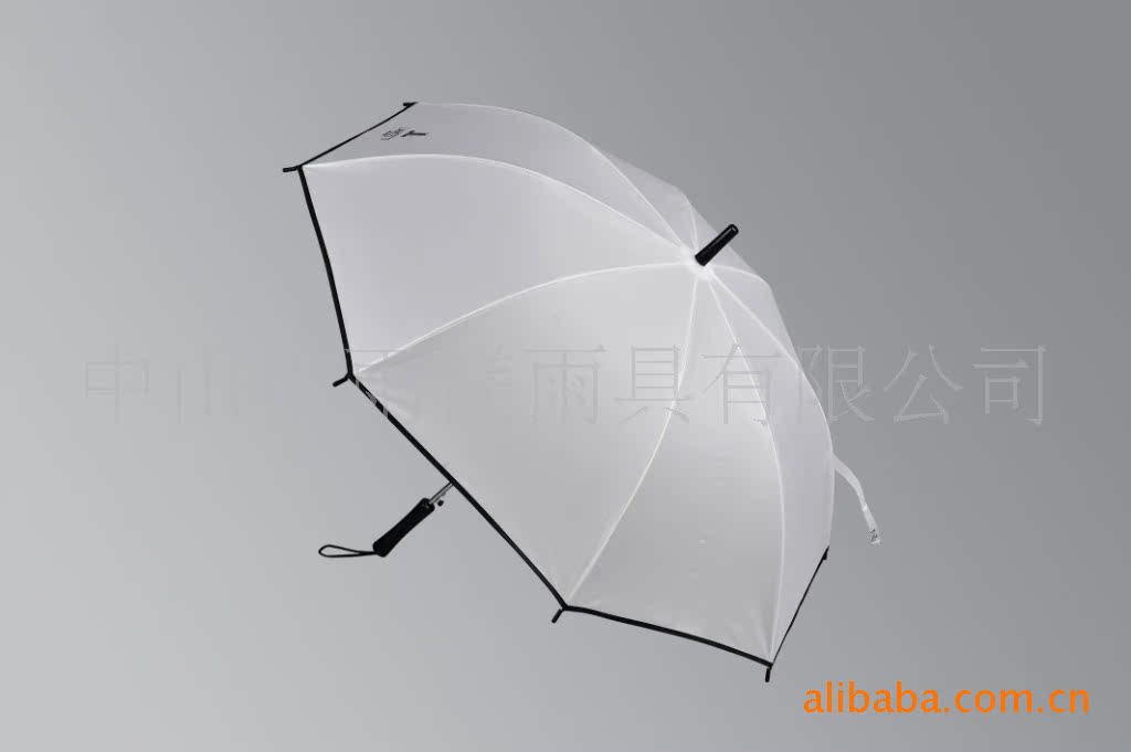 【包边印刷压纹雨伞 peva环保材质 设计简单大