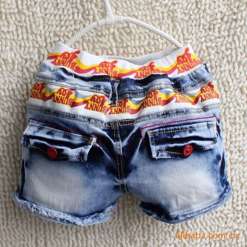 11夏款 童装<em>儿童</em>弹力<em>短裤</em> 韩版外贸<em>女</em>童裤中大