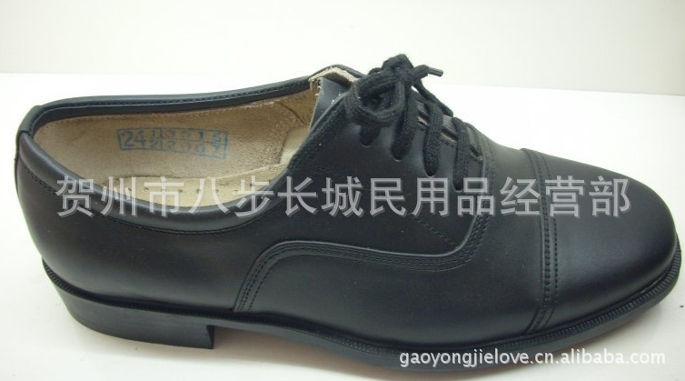 际华3515厂强人牌87军官低腰皮鞋图片,际华3