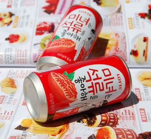 【韩国原装进口美女石榴乐天汁180ml*15瓶/箱美女4古代大图片