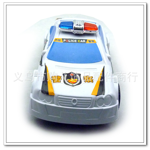 玩具警车 塑料警车 儿童玩具车 模型玩具车 拉线