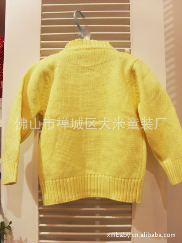 【日韩男女童装秋款毛衣 小花<em>女款</em>毛衣<em>小开衫</em>