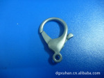 供应旭瀚大号36龙虾扣黑胚 合金狗扣 金属钥匙扣 镶钻饰品配件