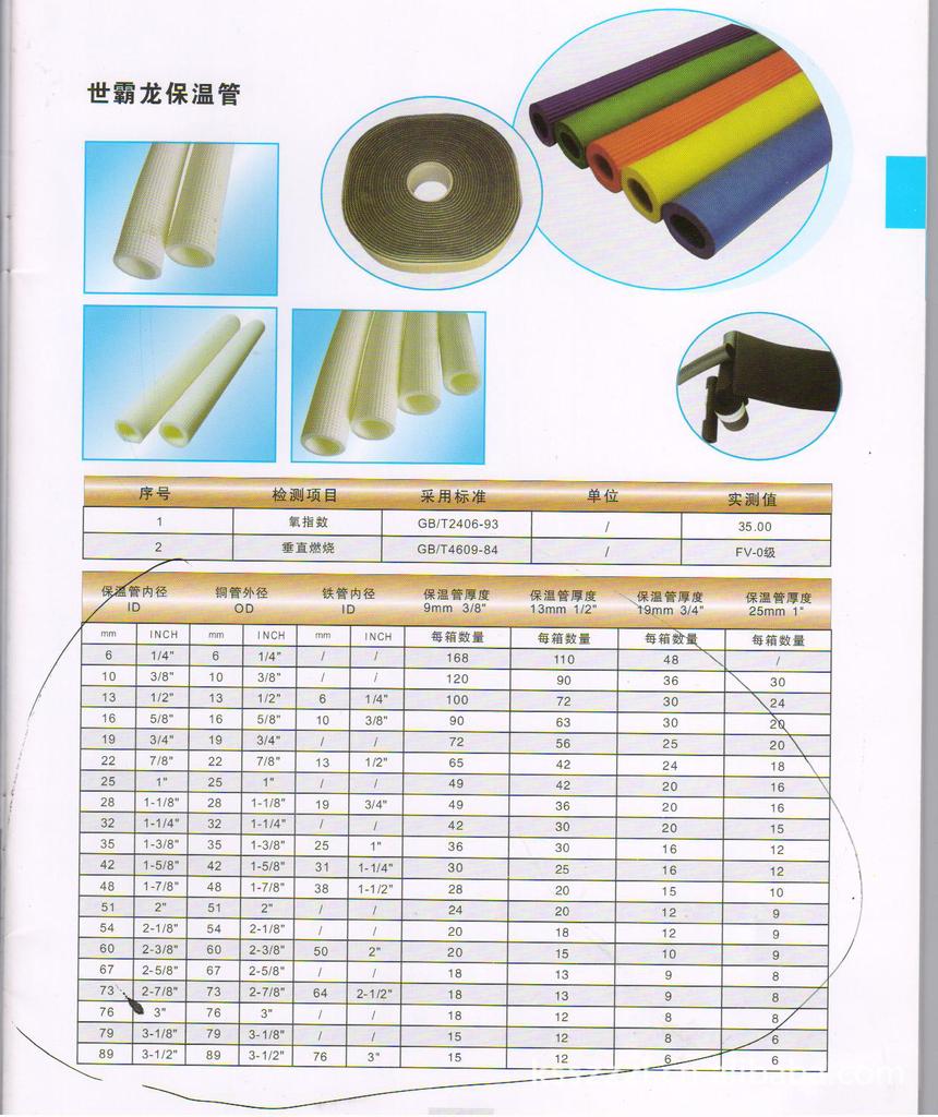 世霸龙保温材料/空调用/家用/工程