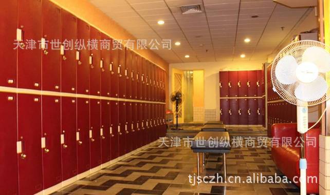 天津洗浴休闲中心会所 定制更衣柜 电子锁柜子