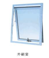 富而溢 断桥隔热型材 外翻窗