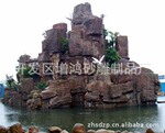 供应水泥假山景观工程 可根据图片制作