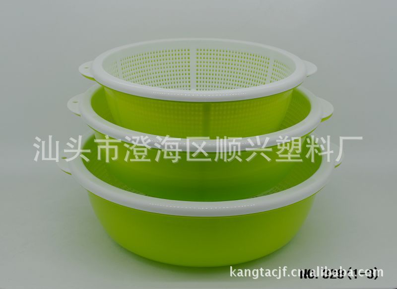 【v蔬菜蔬菜篮,滴水盘,面板箩,水果篮】空白,塑料86二合一厂家价格图片