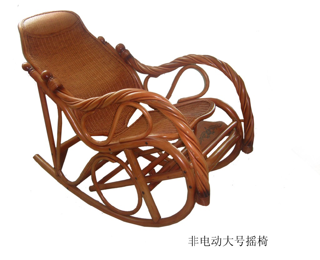 非电动大号摇椅 藤木家具 攀宇藤木家具厂