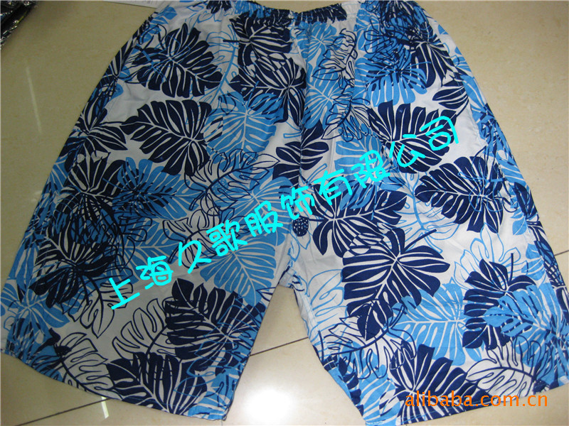 【批发供应新款男式夏威夷风情沙滩裤】