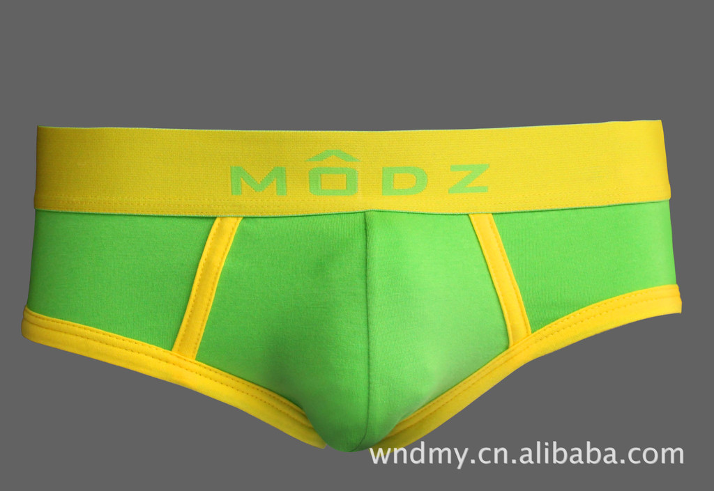 【国际品牌MODZ热情系摩司绿色<em>男式超低腰</em>三