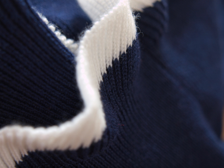 【2011春秋装针织<em>开衫钩</em>圆点木耳边花外贸针