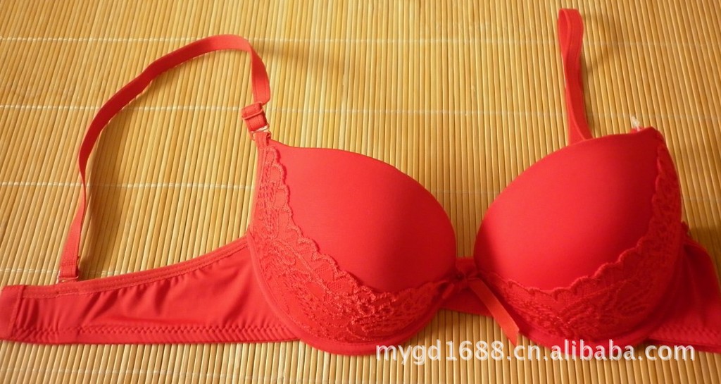 厂家直销 新款性感<em>文胸</em> 外贸内衣批发 定型厚棉