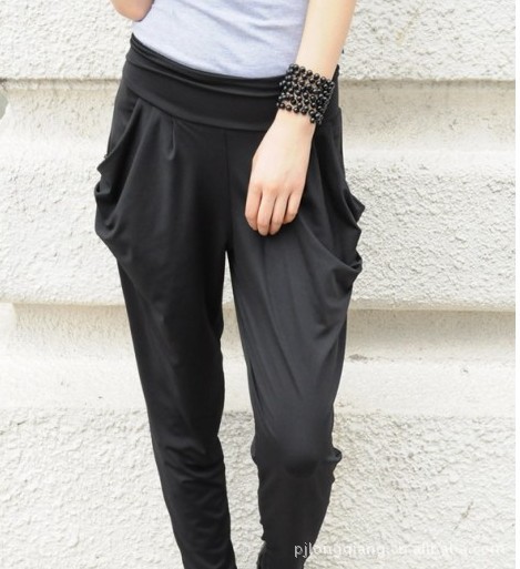 【2011批发订购新款夏秋装 九分哈龙裤】