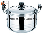 供应16cm不锈钢高锅 无磁加厚
