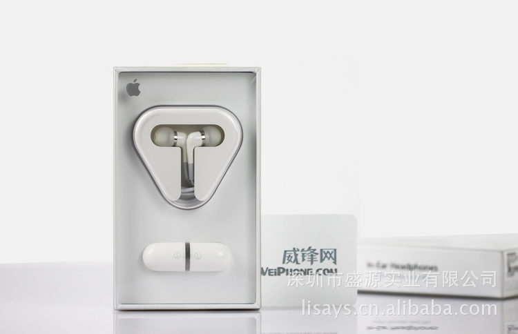 苹果 In-Ear Headphones 入耳式耳机 苹果In-Ea