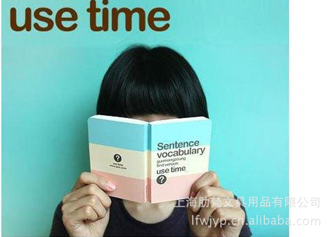 【彩色单词本 笔记本 记事本 随机发送 记单词 