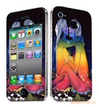 IPHONE 4G ��ֽ ��Ĥ  custom made sticker for iphone 4g