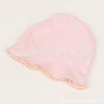 宜栖正品 必备浅粉月子帽/产妇帽/孕妇帽 产后纯棉双层护头巾