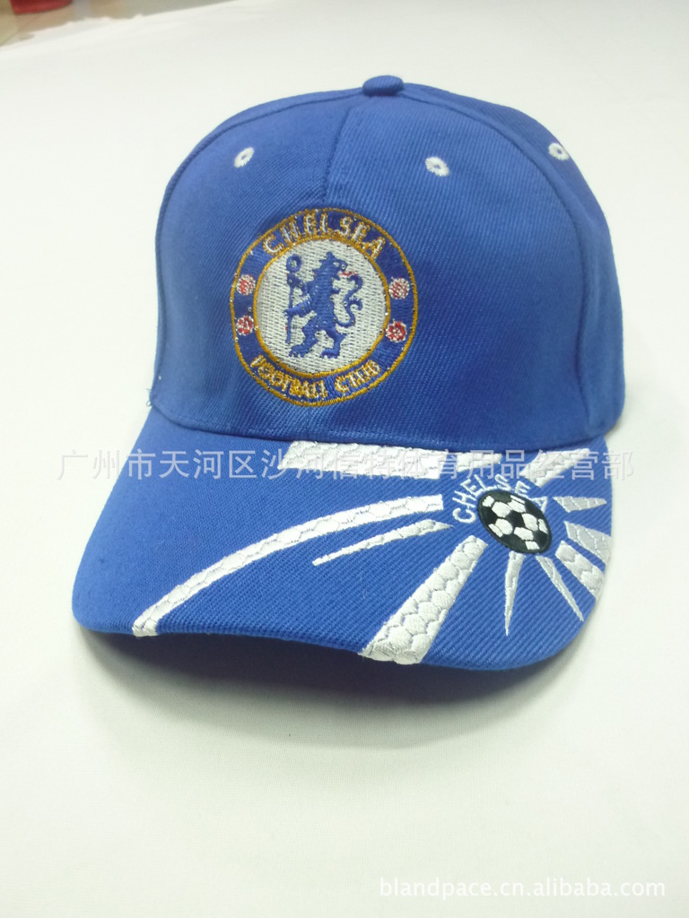 品刺绣鸭舌帽太阳帽 足球帽子 巴塞罗那 曼联 切