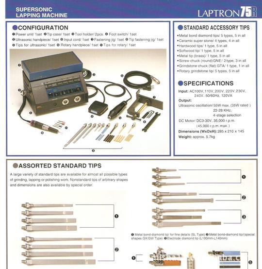 日本SANWA三和中国总代理 100%原装进口假一赔十LAPTRON75R抛光机
