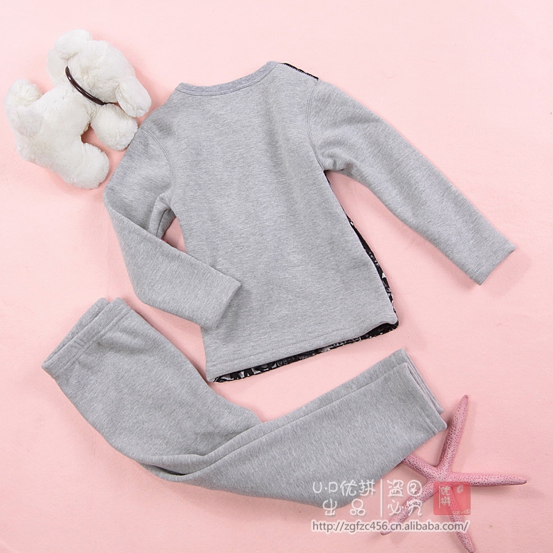 童装金米JMB6133D英文字母图案时尚加厚男童