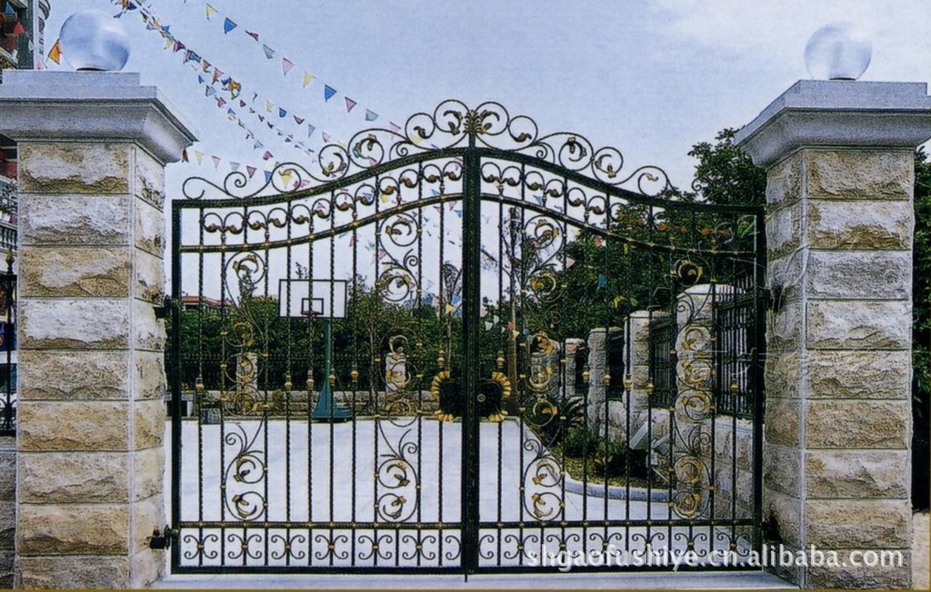 工厂大门、铁门加工、单位大门M-039 _ 工厂大