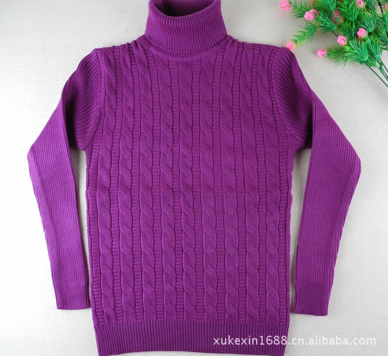 【<em>童装毛衣批发</em> 竖条大麻花宝宝打底衫<em>毛衣</em> 中