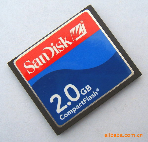 sandisk闪存卡 cf卡 128m
