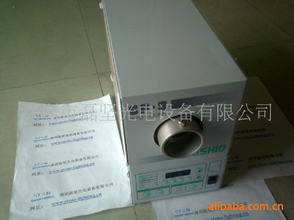 磊坚代理销售日本ushio牛尾点光源机器(点uv紫外线硬化照射装置)sp-3