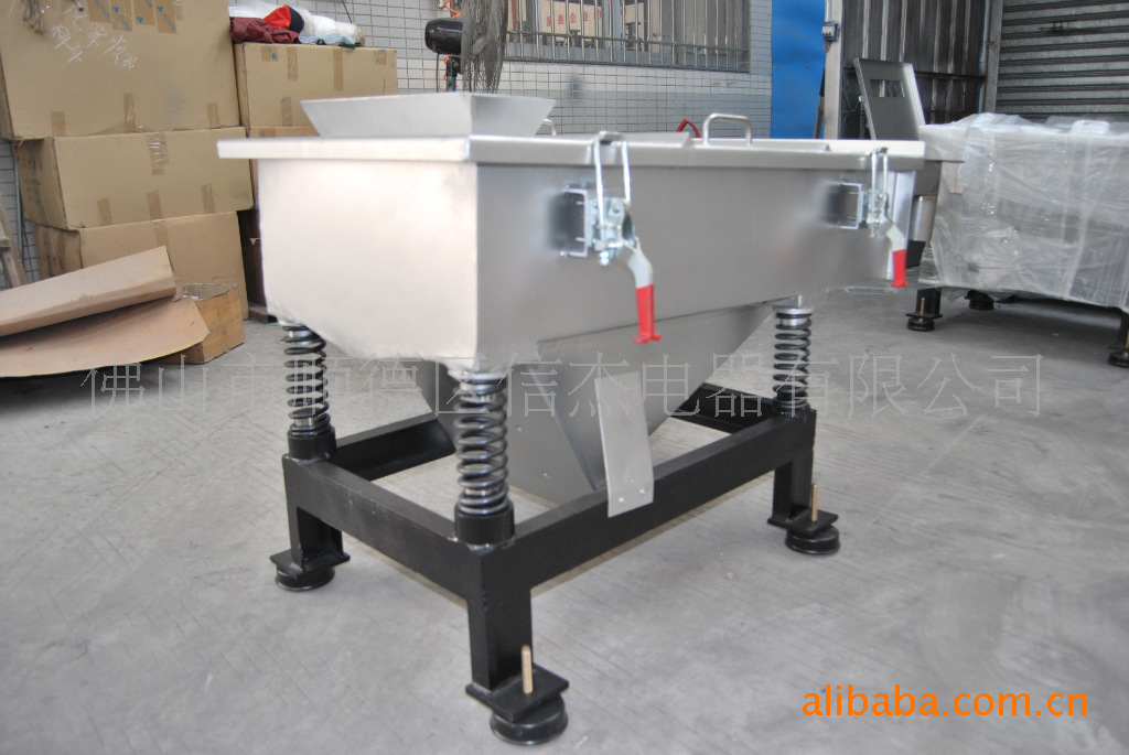 筛选设备-震动筛、震德机械料斗,供应震动筛,震