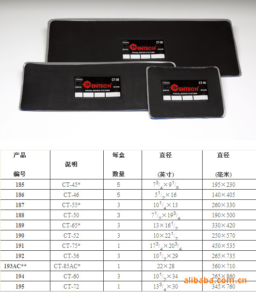 泰克内胎补片/子午线胎补片/斜交胎补片/补胎用品