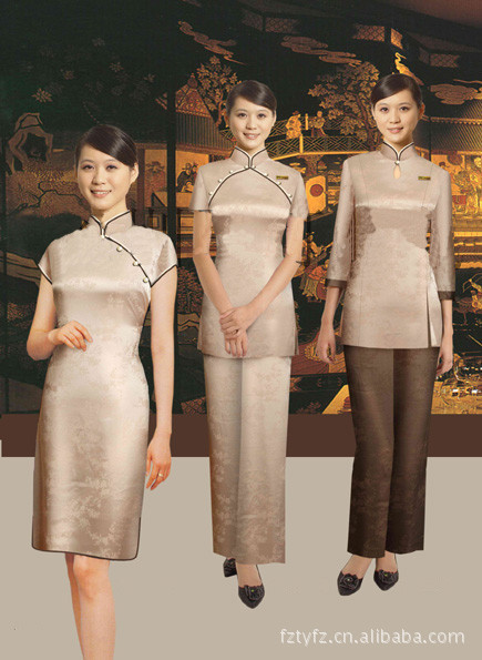 【泰雅服饰供应福州员工制服 酒店餐饮部员工