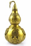 精品纯黄铜工艺品,铜五福葫芦,铜葫芦