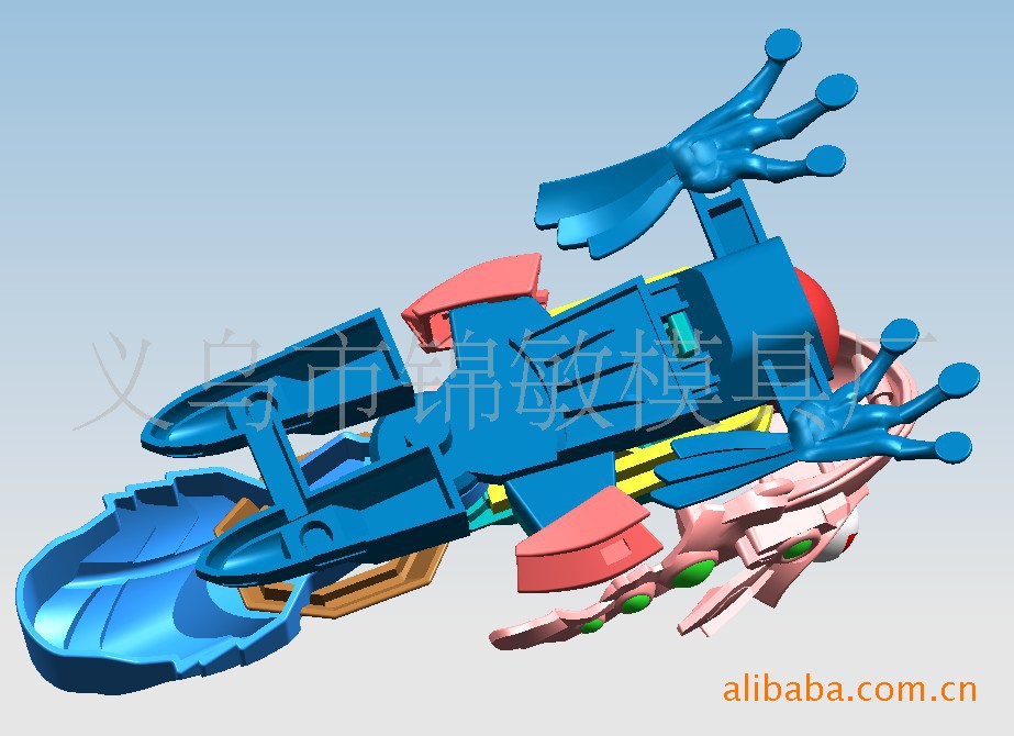 塑料模-供应弹珠传说玩具,弹射器,发射器、飞弹