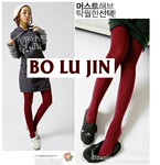 韩国进口连裤袜 棉质连裤袜 纯色平纹 秋冬连裤袜 多色供选AT-01