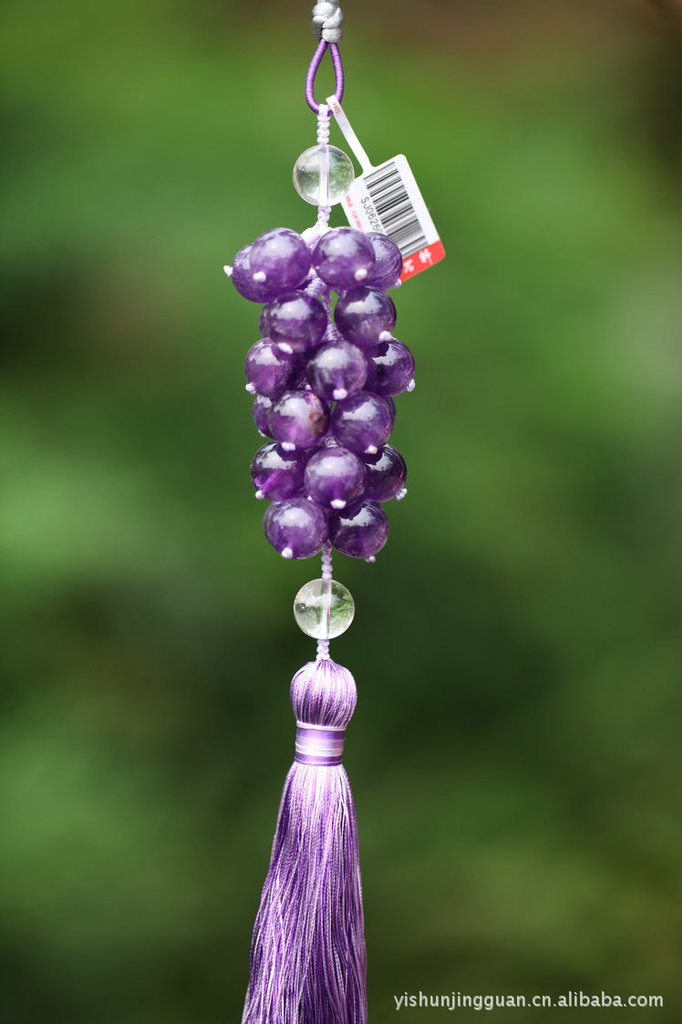 批发平安串珠汽车挂饰 串珠车饰挂饰 紫色玛瑙串珠时尚汽车挂件图片,批发平安串珠汽车挂饰 串珠车饰挂饰 紫色玛瑙串珠时尚汽车挂件图片大全,成华区易顺景观设计服务部-马可波罗网