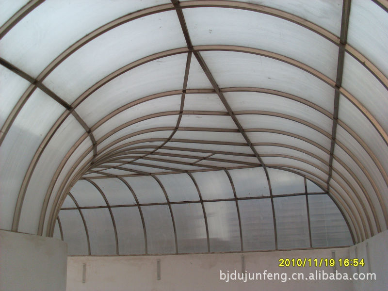 专业施工阳光房 阳光棚 自行车棚 车库出入口 品