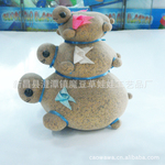 草娃娃 三乌龟草娃娃 长草的乌龟 新颖种植 促销礼品