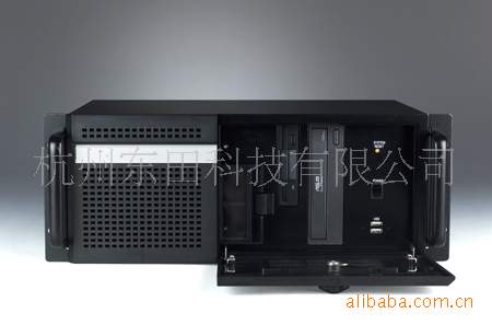 研华科技14槽上架式4U机箱高度AT或ATX多串网口原装工控机IPC-619