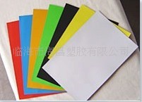 PVC哑白片,哑黑片