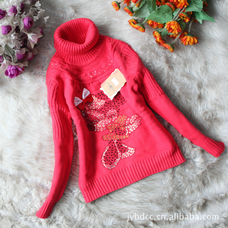 【2011冬季新款童装 女童<em>米奇宝宝</em>印花烫钻图