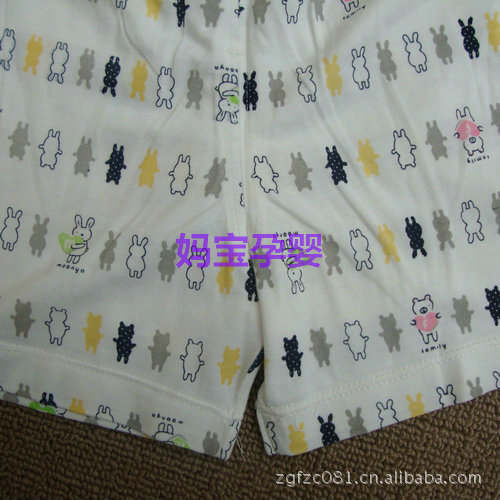 【瑞婴十六家女宝宝平脚<em>短裤</em>2条装S/M/<em>L号</em>60