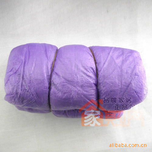 【正品!诚一高级紫色一次性保洁鞋套 一次性鞋