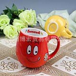 马克杯、真泰尔陶瓷 、表情双杯 、杯子 、礼品、餐具、茶具