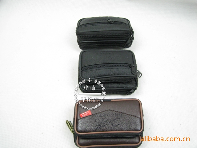 批发采购运动包-时尚韩版真皮男士小腰包 手机