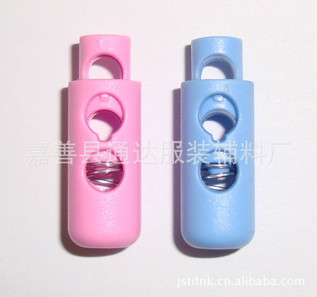 【环保ABS圆柱双孔绳扣调节扣】价格,厂家,图片,其他纺织服装辅料,嘉善县通达服装辅料厂-马可波罗网